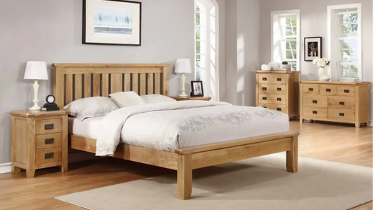 Harvest Oak Bedroom Suite 5PC