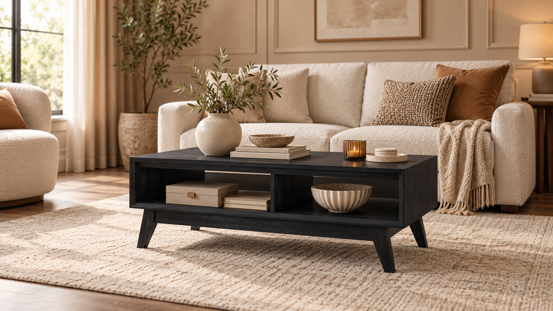 Ella Coffee Table with Shelf