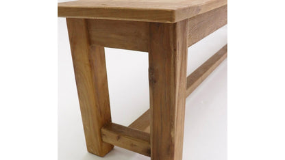 Farmhouse Elm Bench - 110cm