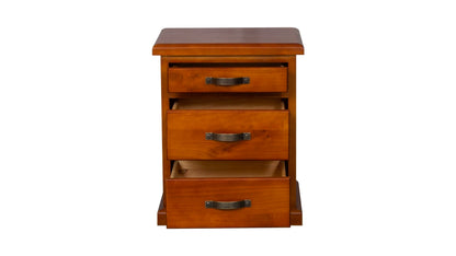 Duetto 3 Drawer Bedside