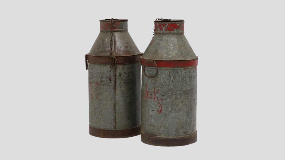 Flint Milk Can