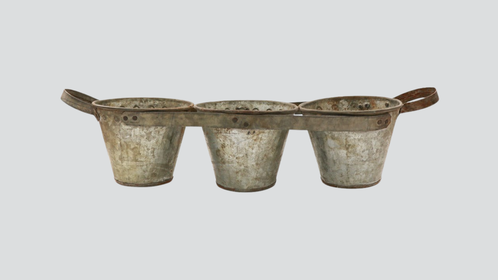 Flint Triple Planter - Small