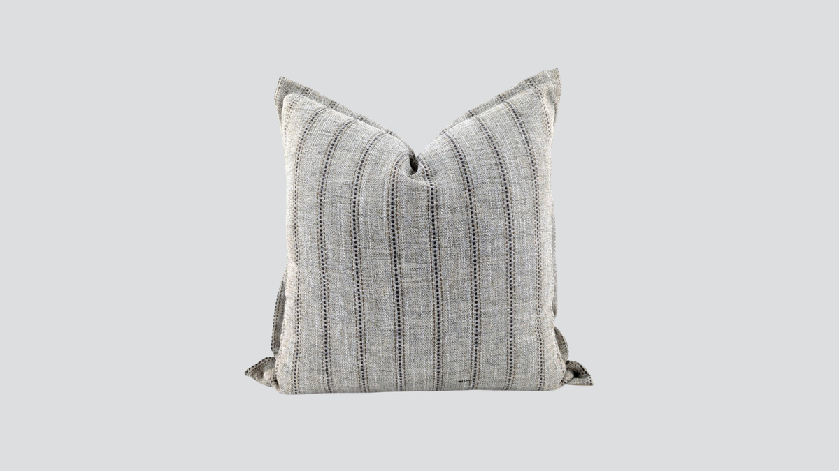 Cushion cover - int eartstriped natural