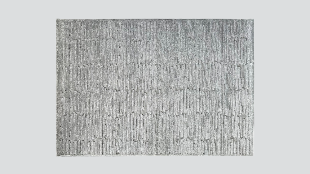 Hanna Indoor/Outdoor Texture Grey Rug
