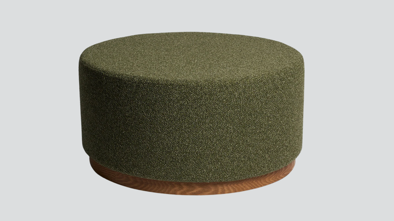 Hickory Large Ottoman