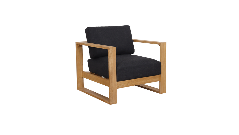 Hillside Outdoor Armchair with High Arm
