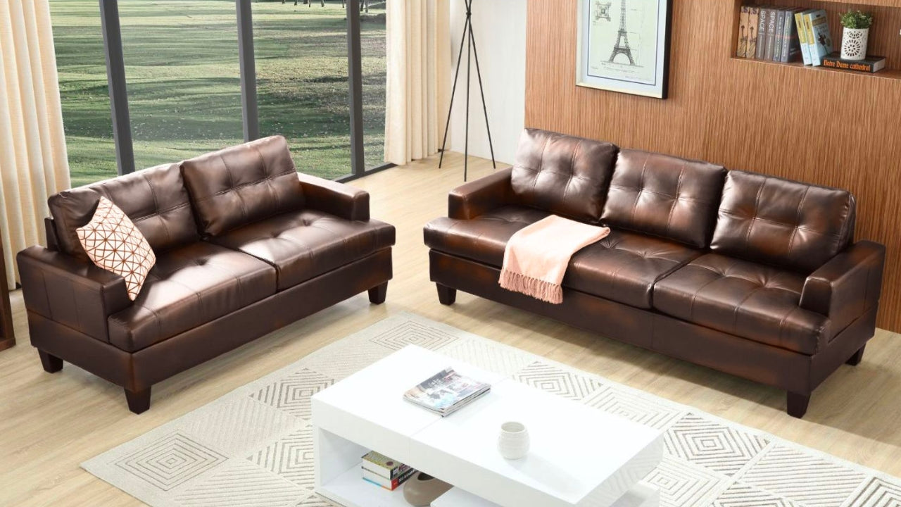 Kobey Leather Sofa