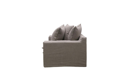 Keely Slipcover Armchair - Cement