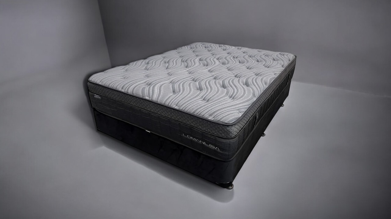 Sleepmax Lux Gel Memory Foam Mattress with Bed Base