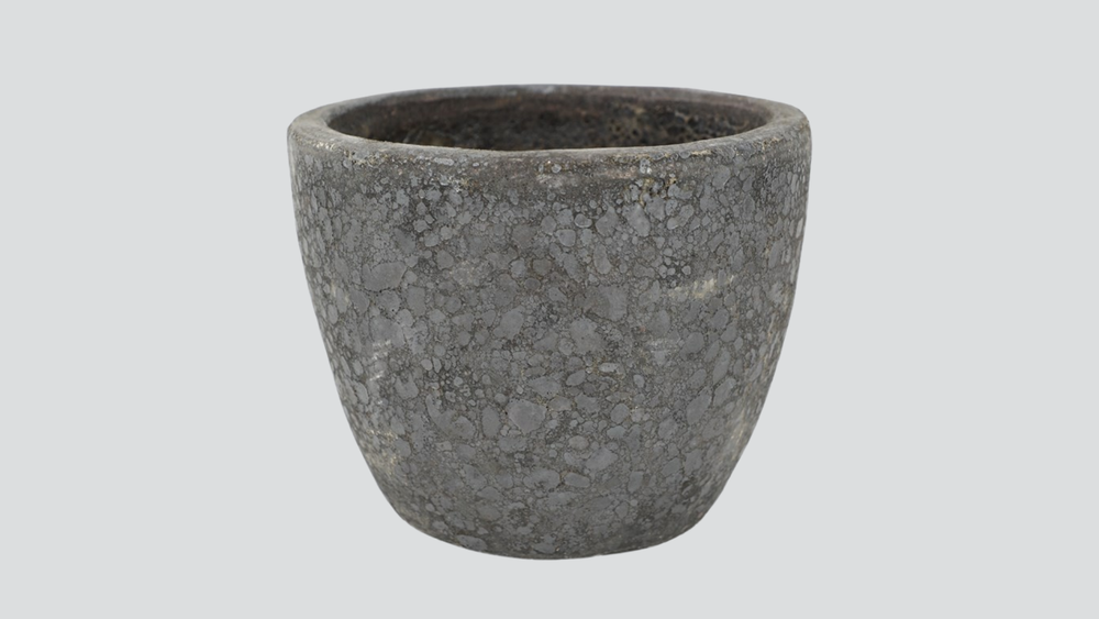 Lava Egg Pot - Extra Small - Black
