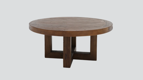 Marlow Round Coffee Table - Walnut