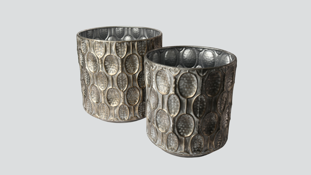 Metal Pots set/2