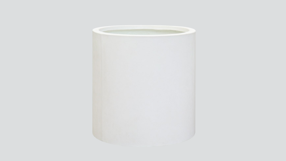 Mikonui Cylinder Planter Medium - Chalk