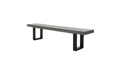 Nero Concrete Bench - 210cm