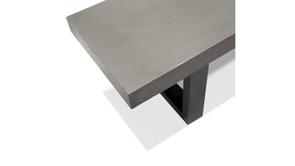 Nero Concrete Bench - 210cm