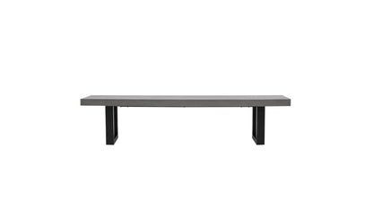 Nero Concrete Bench - 210cm