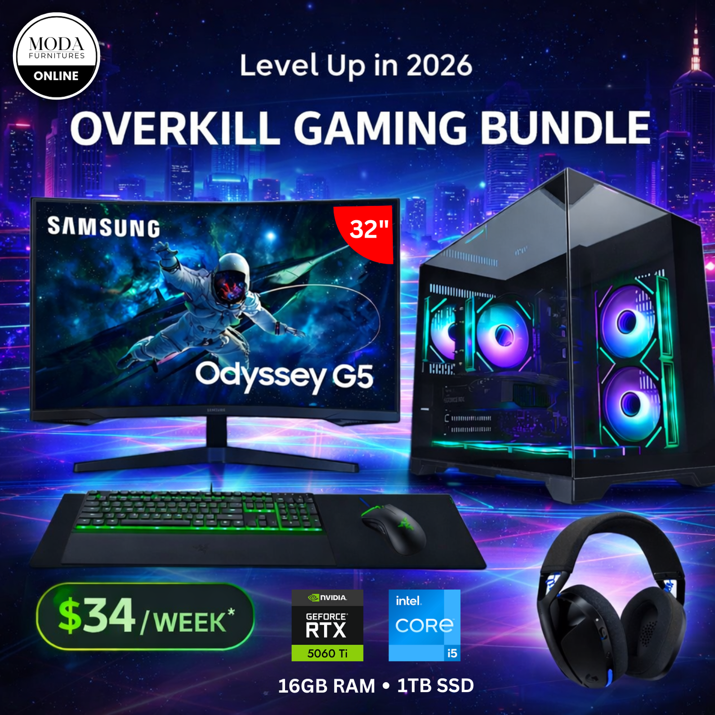 🎮🔥 LEVEL UP IN 2026 – OVERKILL GAMING BUNDLE 🔥🎮