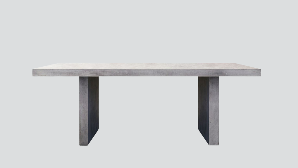 Palma Outdoor Concrete Table - 200cm - Grey