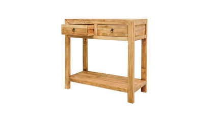Parq 2 Drawer Console With lower Shelf