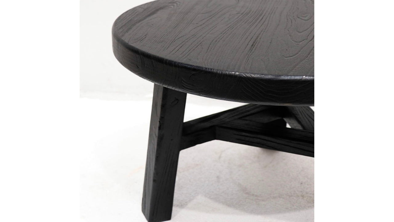 Parq Low Nesting Coffee Table - Black