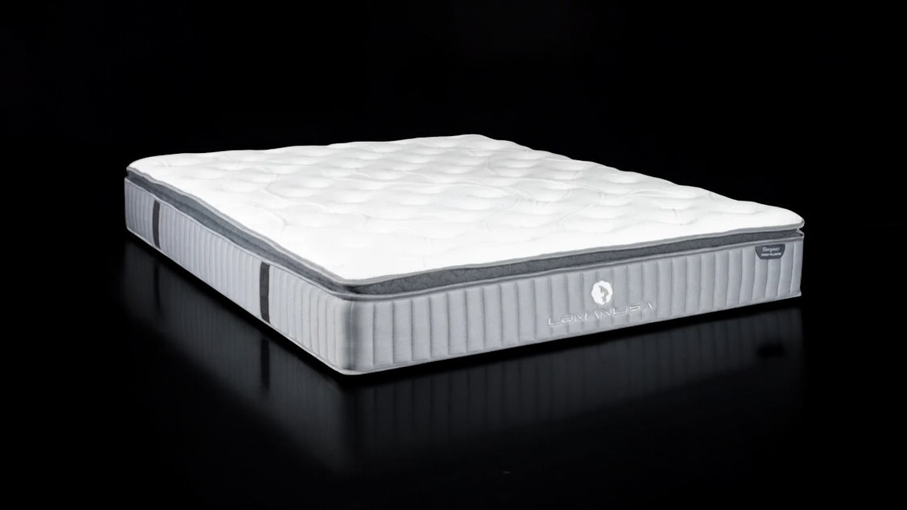 Sleepmax Pocket Spring Mattress Pillow Top Mattress with Bed Base