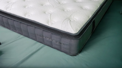 Sleepmax Pocket Spring Mattress Pillow Top Mattress with Bed Base