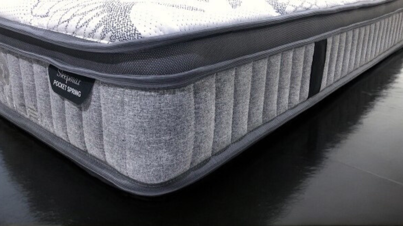 Sleepmax Pocket Spring Mattress with Bed Base