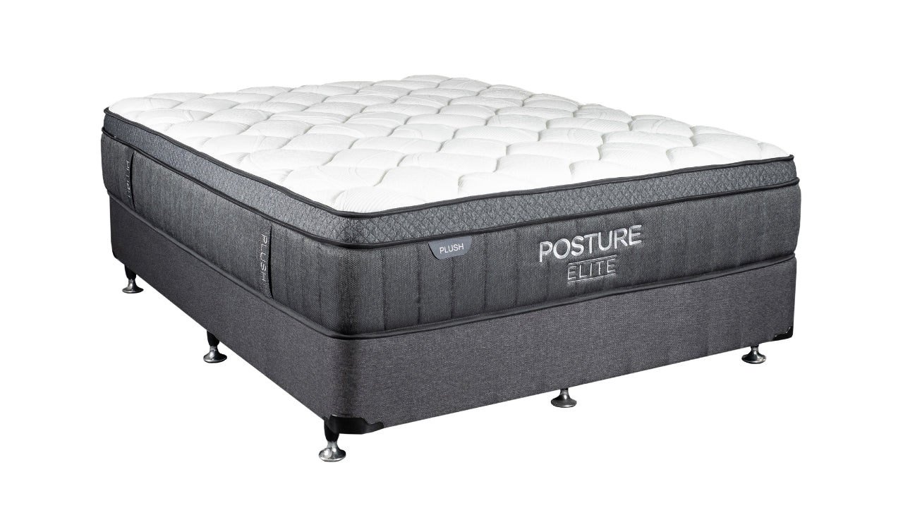 Posture Elite Plush Mattress with Bed Base