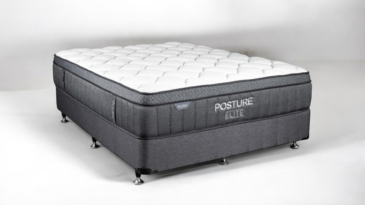 Posture Elite Plush Mattress with Bed Base