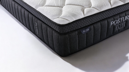 Posture Elite Plush Mattress with Bed Base