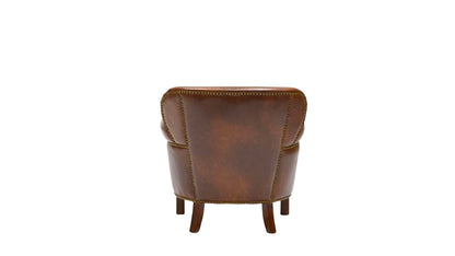 Rhodes Armchair - Brown Leather