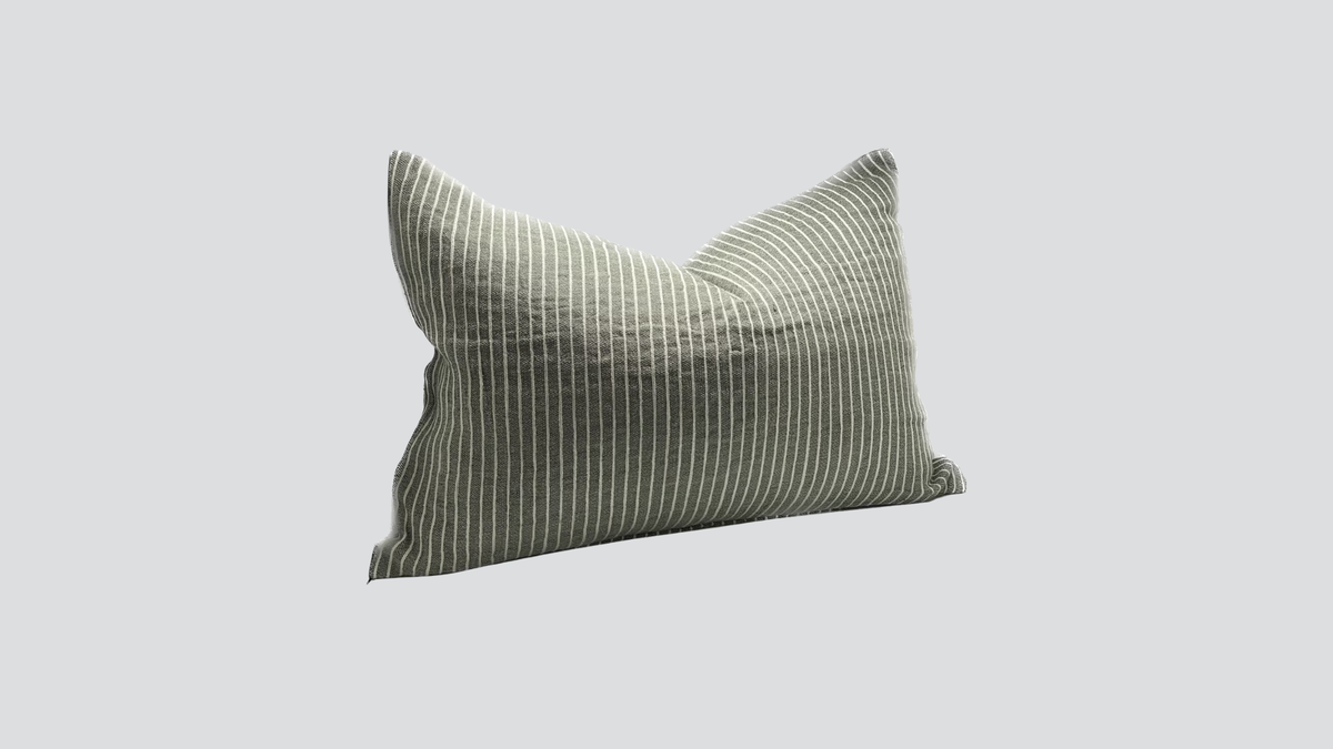 Linen cushion cover - softpine