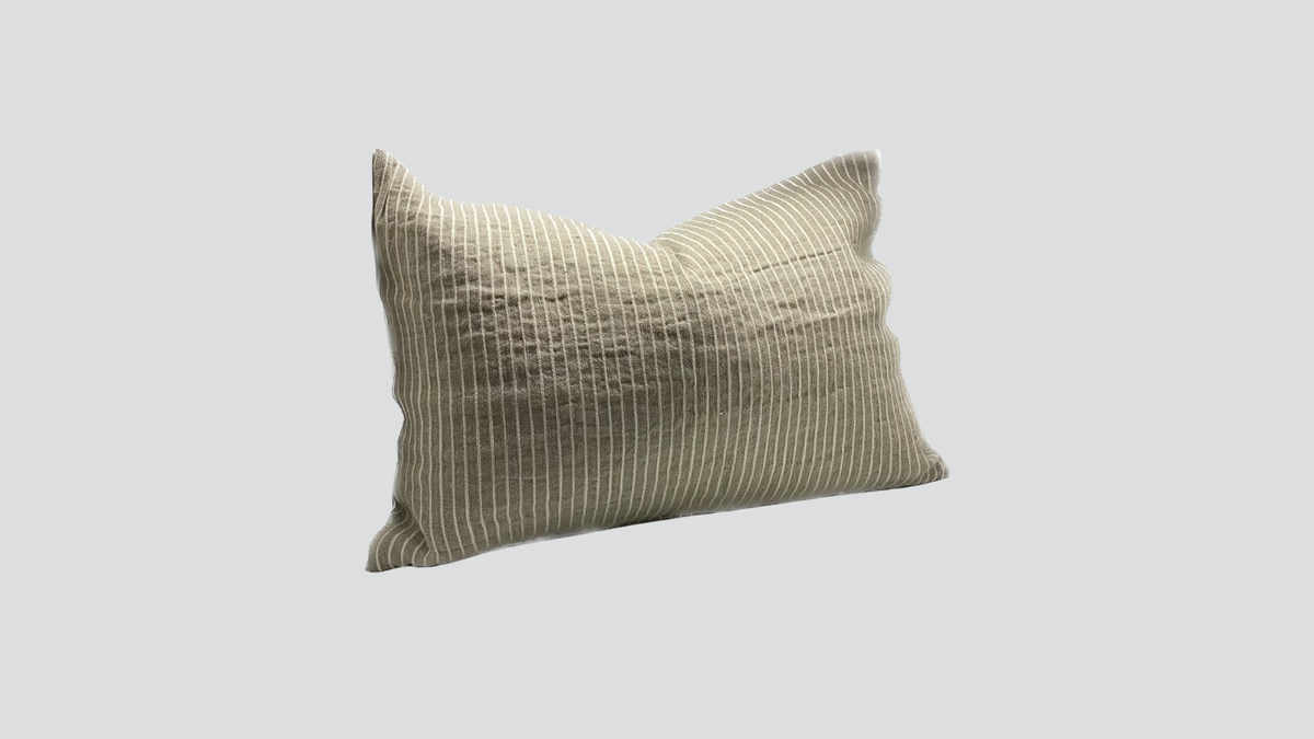 Linen cushion cover - natural