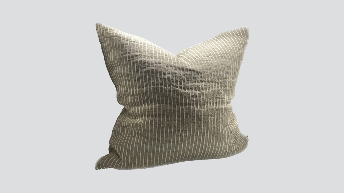 Linen cushion cover - natural