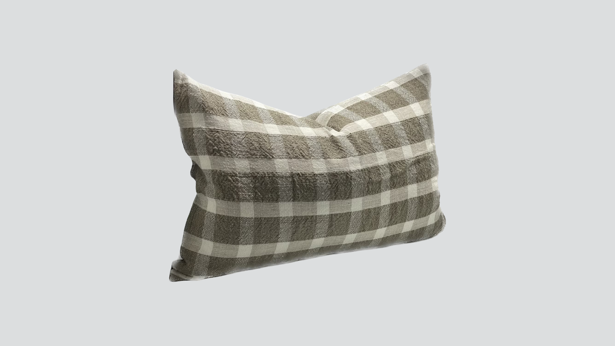 Linen cushion cover - natural