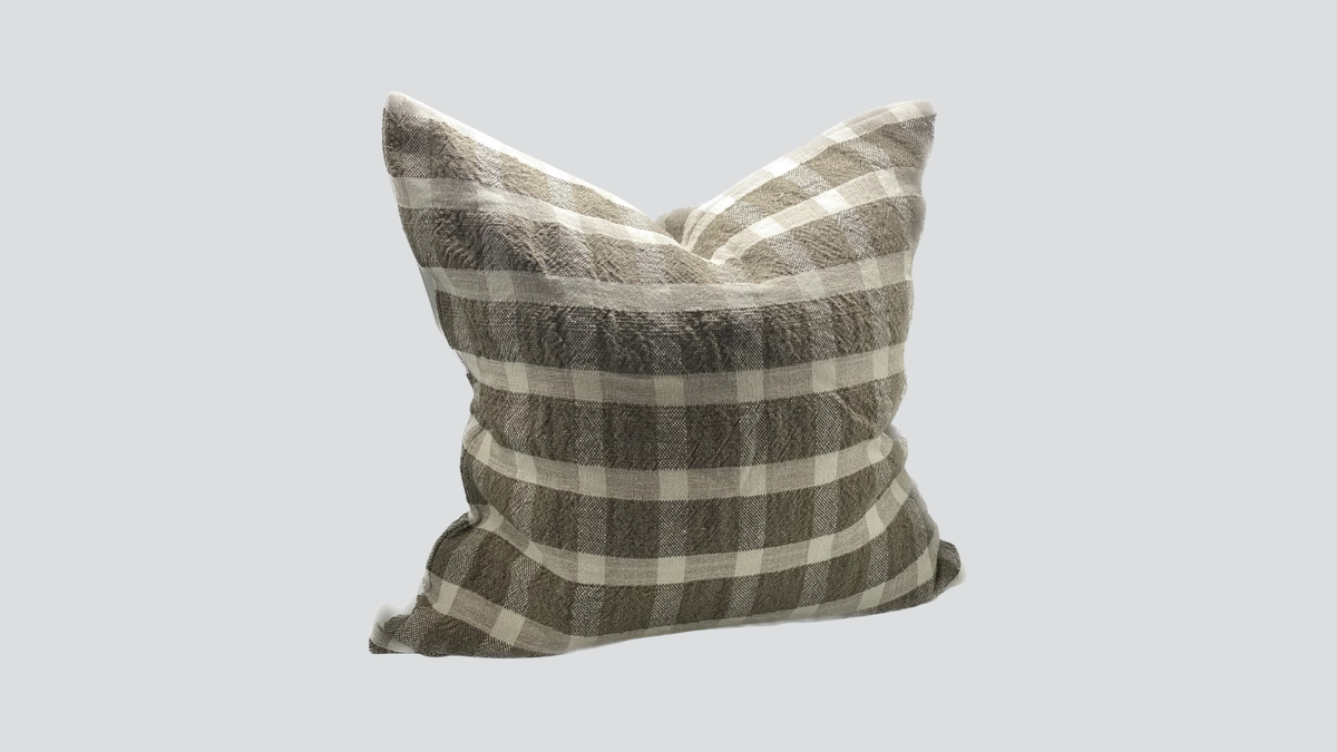 Linen cushion cover - natural