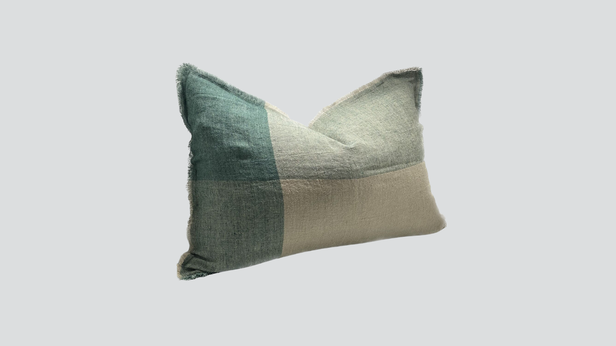 Linen cushion cover - softpine
