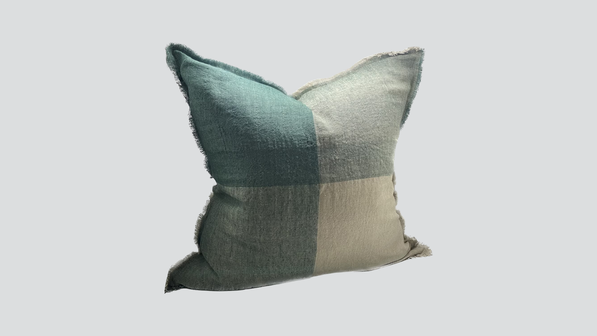 Linen cushion cover - softpine