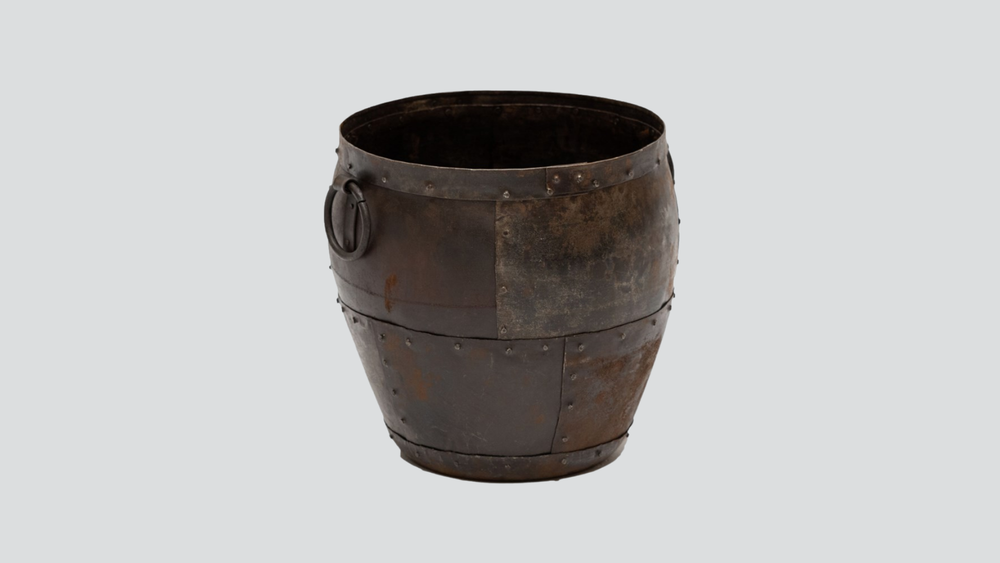 Sahar Lotus Iron Planter - Small