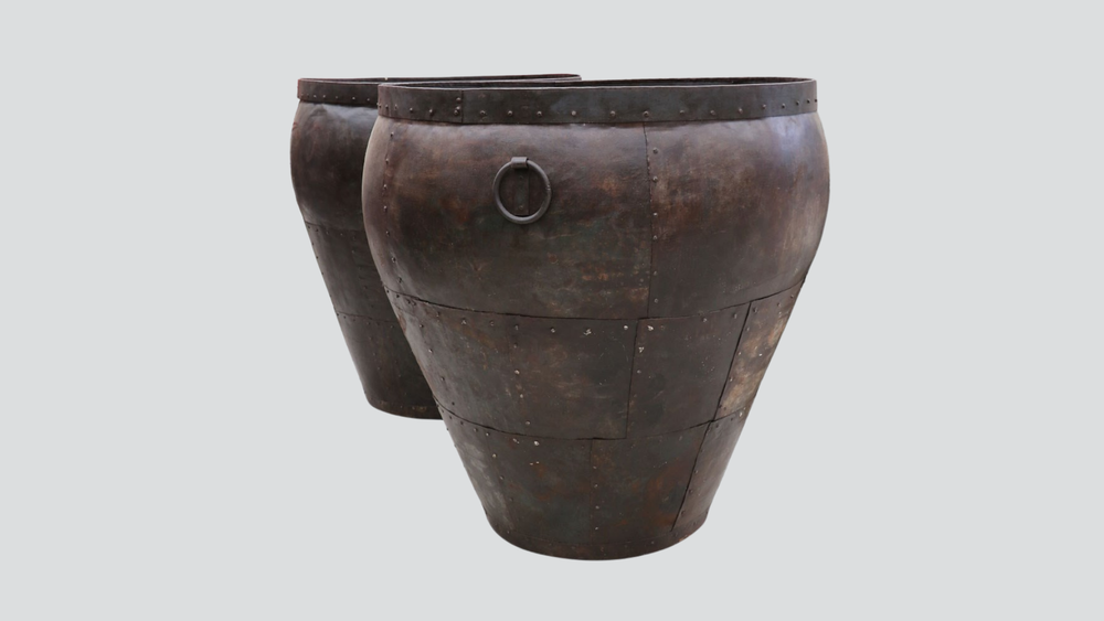 Sahar Lotus Iron Planter - XXL