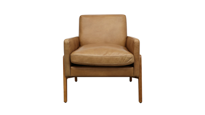 Sawyer Armchair - Tan Leather