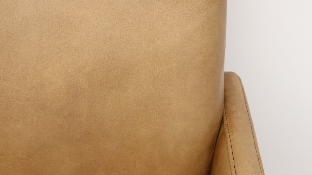 Sawyer Armchair - Tan Leather