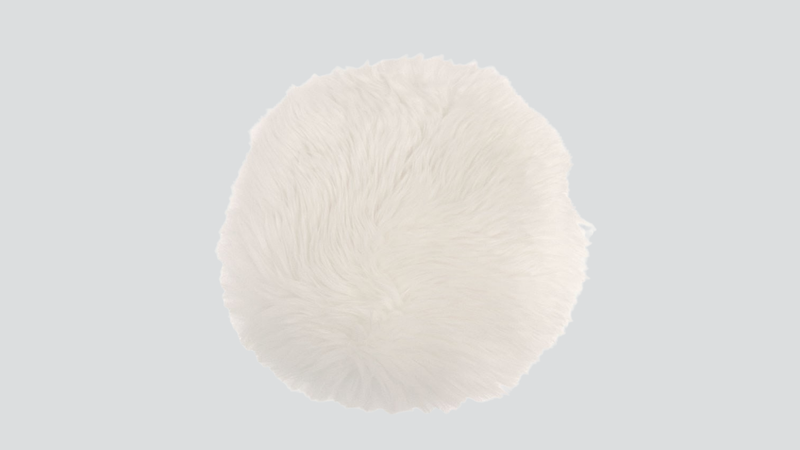 Sheepskin Seat Pad - Ivory