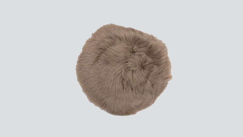 Sheepskin Seat Pad - Mid Brown