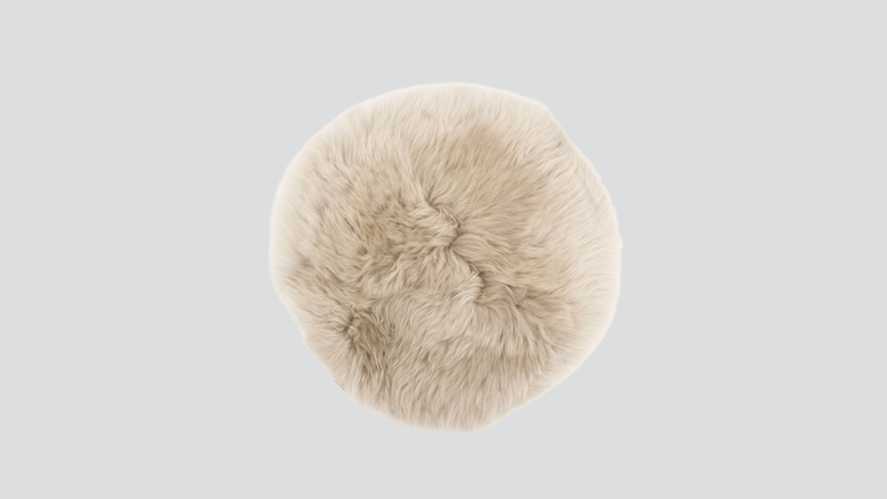 Sheepskin Seat Pad - Natural Honey