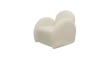 Snugg Swivel Armchair - Cream Shearling