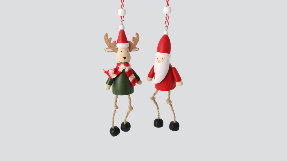 Stockholm Santa/Reindeer 08 2 Asstd