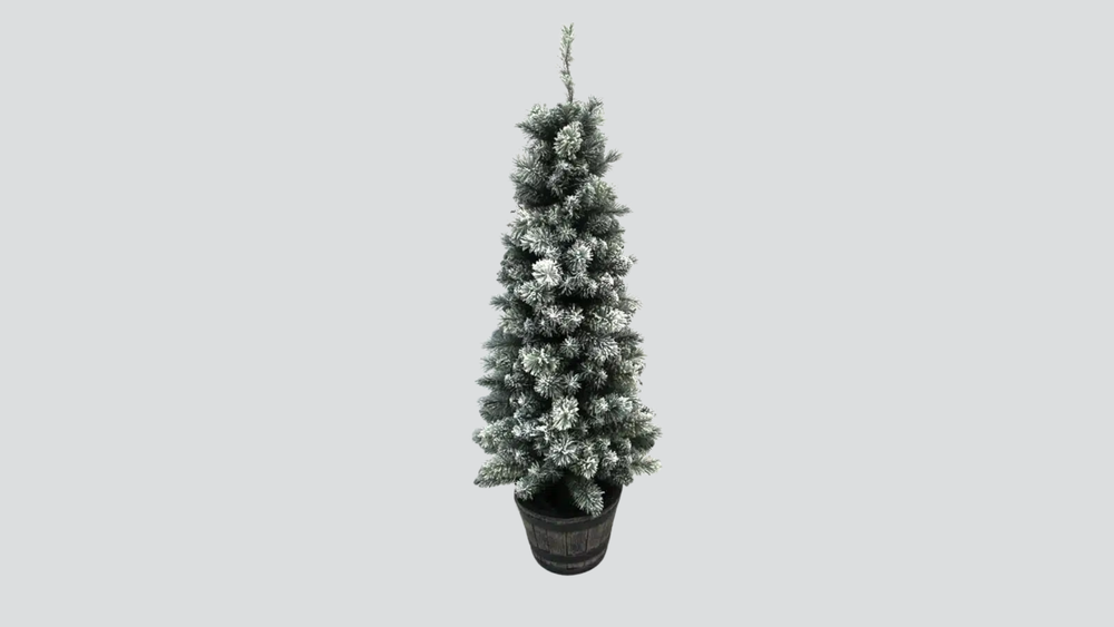 Tree with Snow 5′ Potted