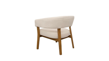 Tulsa Fabric Armchair - Cream Boucle