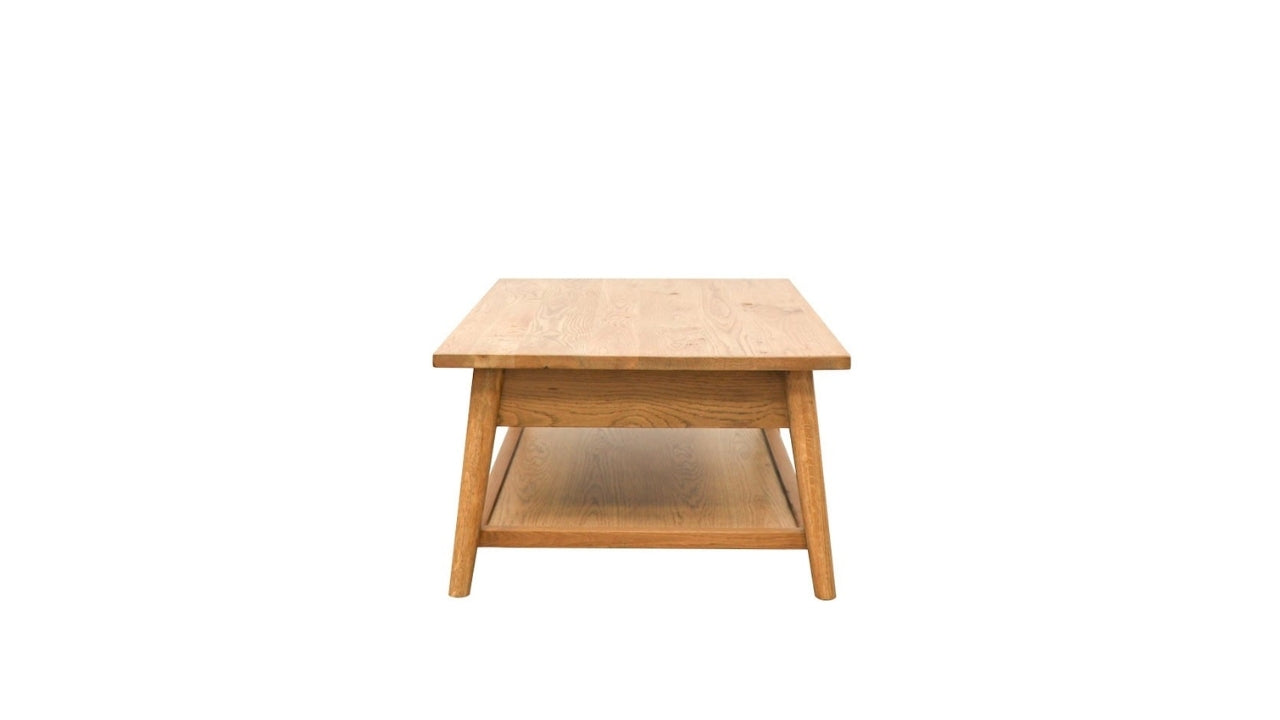 Vaasa Oak Rectangle Coffee Table - 2 Drawer